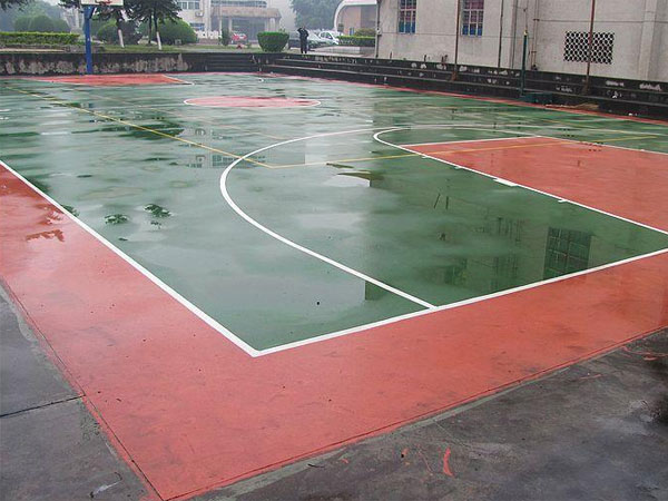 全塑型防滑塑胶球场